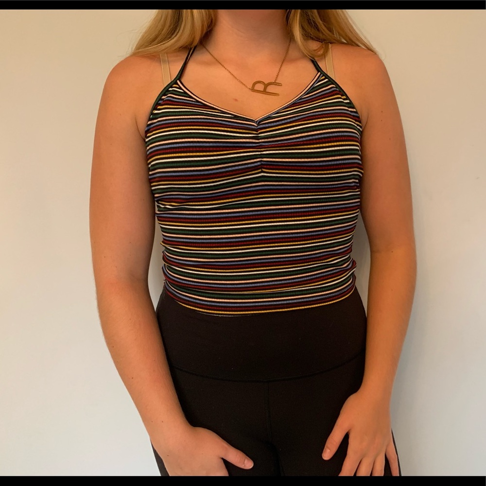 Cute striped tank!!